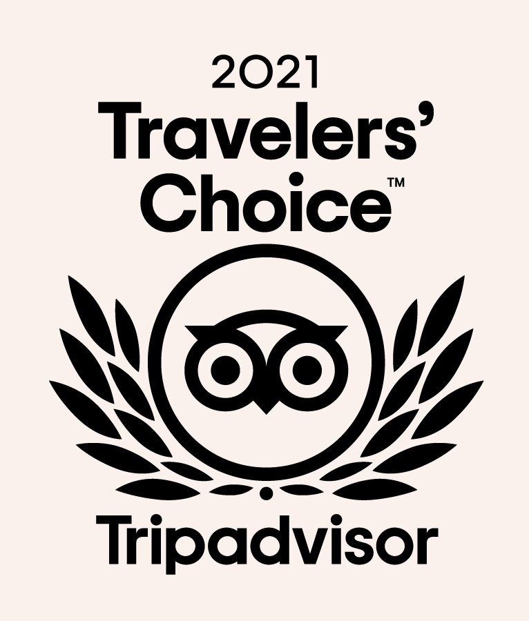 Trip Advisor Badge for Traveler's Choice 2021
